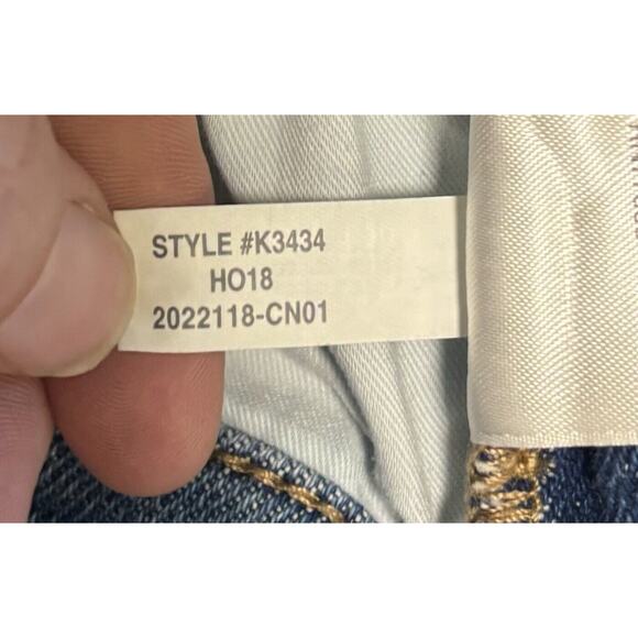 J. Crew Women’s Size 29 Point Sur Jeans Medium Wash High Rise Distressed Raw Hem - Picture 9 of 12